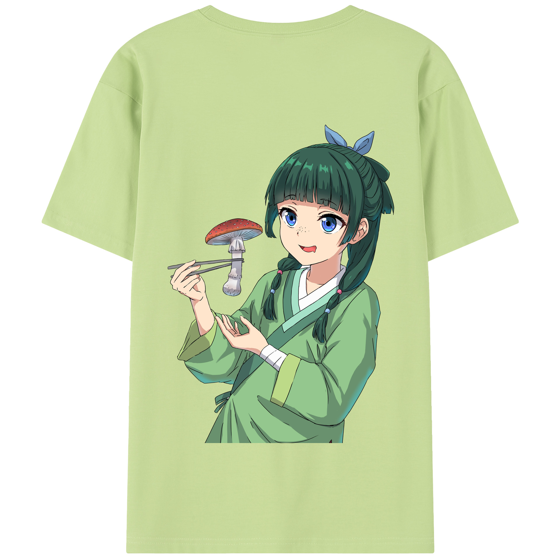 （画像用） 薬屋のひとりごと The Apothecary Diaries 綿100％半袖Tシャツ（背面プリント）